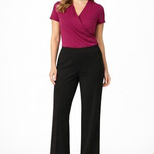 Style & Co Petite Black Pants Sz 14 P Layer Classic